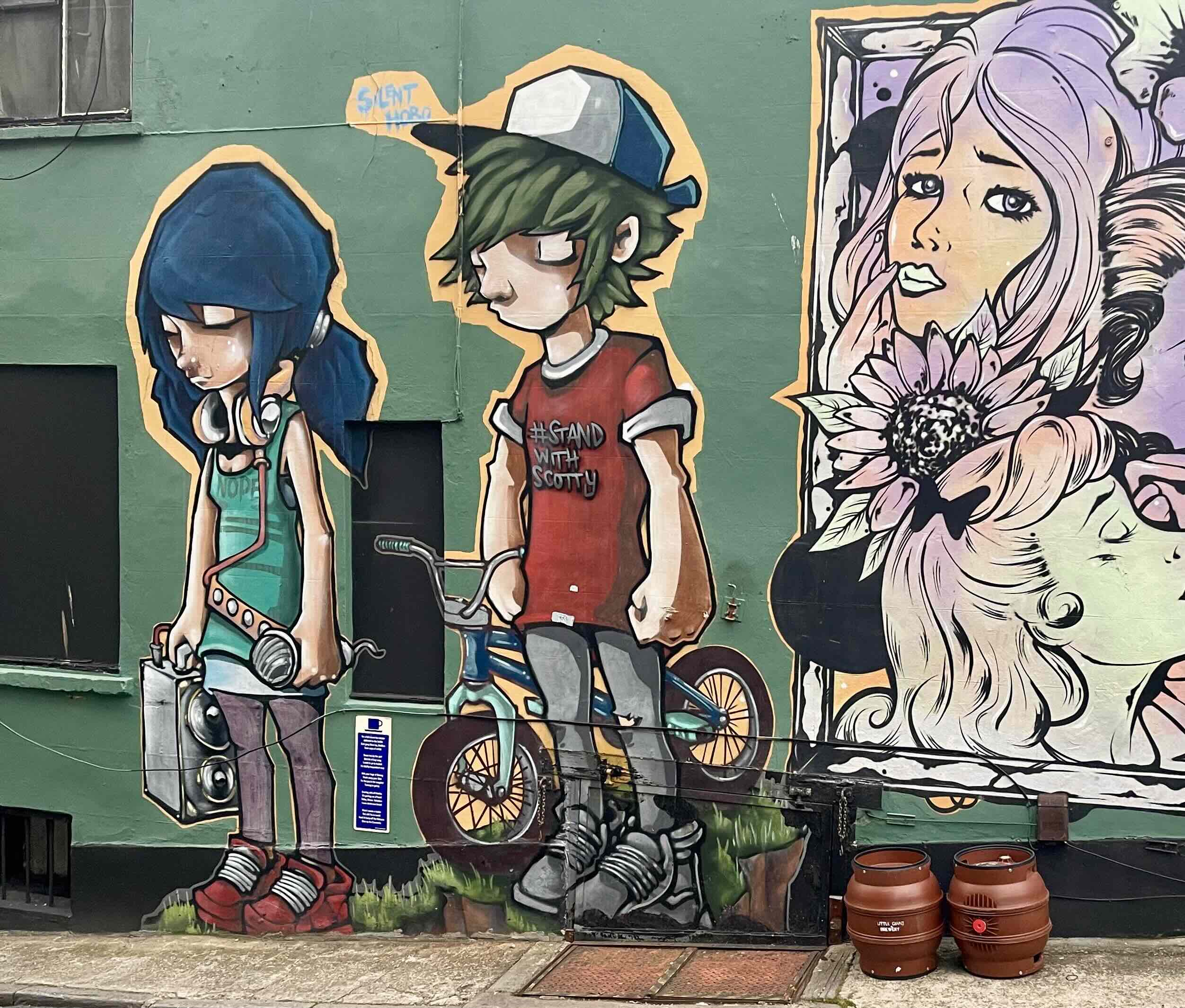 Youthful, lost, carrying their own weight